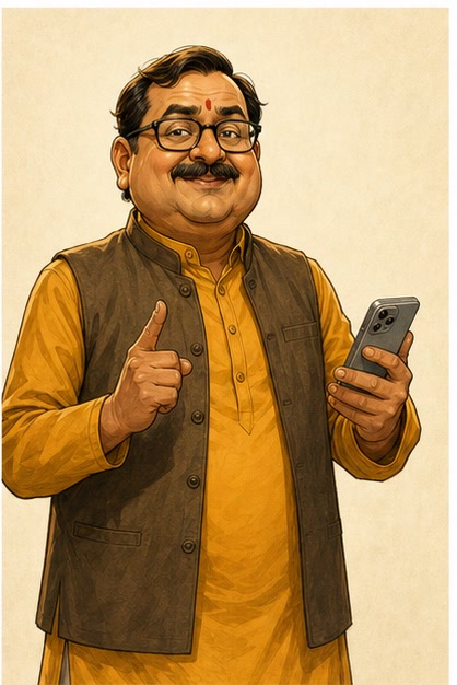 Sharma Uncle, a fictional SatyaNash character